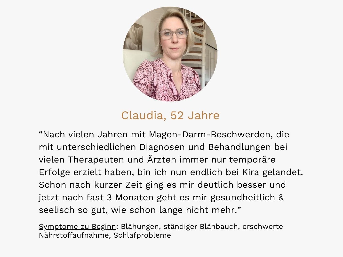 Feedback Claudia